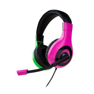 Cască de jocuri stereo Bigben pentru Nintendo Switch, verde și roz - Bigben Interactive