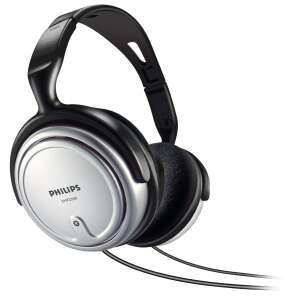 Philips SHP2500/10 HiFi over-ear headphones, black and silver - Computers and Accessory