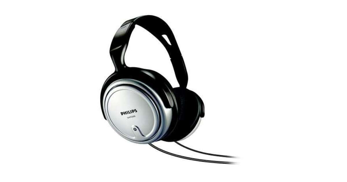Philips SHP2500/10 headphones black/silver (SHP2500/10)