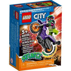 Lego City 60296 Wheelie kaszkadőr lendkerekes motor 54906268 