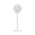 Xiaomi Mi Smart Standing Fan 2 Lite, бял, подови вентилатор, преден изглед