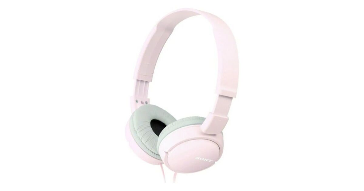 Sony MDR-ZX110AP Pink Headphones with Microphone