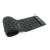 Gembird flexibles Keyboard, schwarz, englisches Layout, zusammengerollt