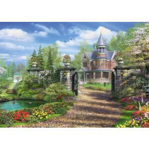 Kész Schmidt Puzzle - Idilli Vidéki Birtok - 1000 darabos - Schmidt