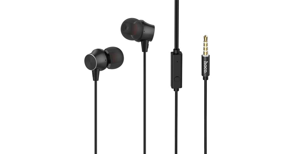 Hoco M51 earphone with microphone black HC092261 HC092261