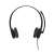 Logitech H151 wired headset with microphone, black, front view