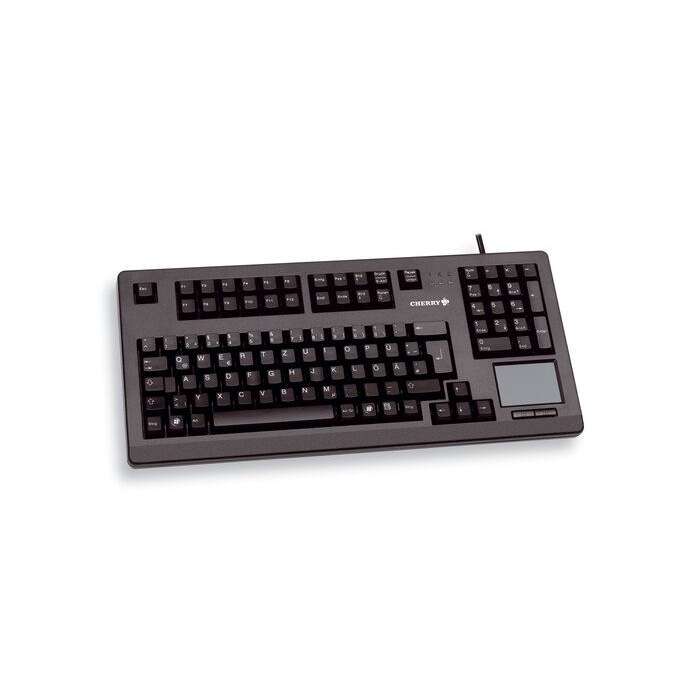Cherry touchboard g80-11900 us billentyűzet usb fekete (g80-11900...