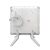 Bonjour ERP 1000W electric convector heater back view with mounting