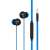 Sencor SEP 172 wired in-ear headphones with microphone, blue