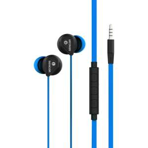 Sencor SEP 172 blue in-ear headphones with microphone and volume control - Sencor