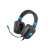 NATEC Fury Raptor NFU-1584 gaming headset, black and blue, with microphone