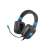 NATEC Fury Raptor NFU-1584 gaming headset, black and blue, with microphone