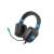 NATEC Fury Raptor NFU-1584 gaming headset, black and blue, with microphone