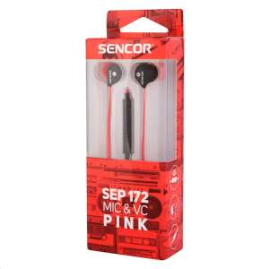 Sencor SEP 172 VCM PINK fülhallgató rózsaszín (SEP 172 VCM PINK) 54961341 