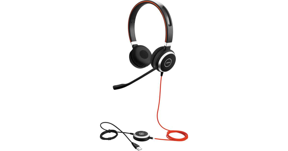 Jabra evolve 40 ms best sale headset duo