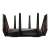 ASUS ROG Rapture GT-AX11000 Tri-Band WiFi Router, black, front view, showing ports