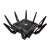 ASUS ROG Rapture GT-AX11000 Tri-Band WiFi Router, black, angled view