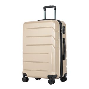 BONTOUR SPINNER srednji kofer sa tvrdom stranicom boje šampanjca s dvostrukim kotačima - Kofer