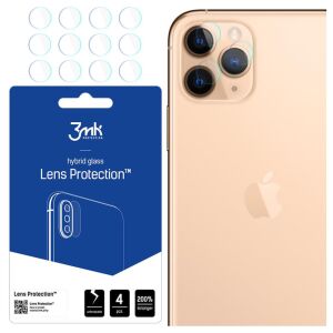3mk FlexibleGlass protecție lentilă cameră pentru iPhone 11 Pro, set de 4 - 3MK Folii protecție