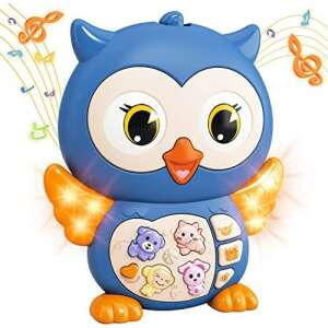 Zenélő kék bagoly