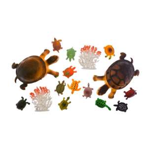 Tengeri Teknősök Játékfigura Szett - 12 db