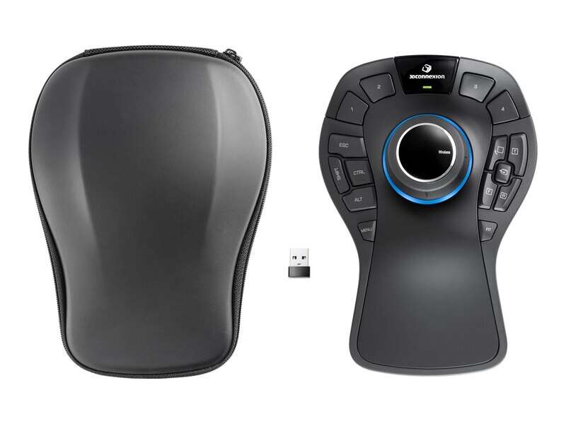 3DConnexion Space Mouse Pro Wireless Egér - Fekete (3DX-700075)