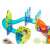 Light magnetic blocks marble run set detail