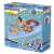 Bestway inflatable pool float with a mermaid figure, blue, 188x89cm, packaging