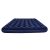 Side view of blue double air mattress