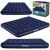 Bestway double air mattress collage with packaging and product views