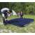 Bestway 67004 inflatable mattress, in use, outdoors, being inflated