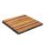 Drevená podlahová dlaždica (6 lamiel, 30 x 30 cm, svetlohnedá, 6 ks / balenie) 55002454}