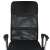 Black mesh office chair backrest