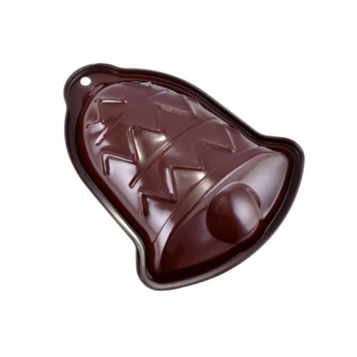 Harang alakú, nem tapadó sütőforma, karácsonyi sütőforma, Kerámia bevonatos harang karácsonyi sütőforma