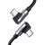 UGREEN US335 1m kabel USB-C do USB-C pod kątem, czarny, 100W, 5A