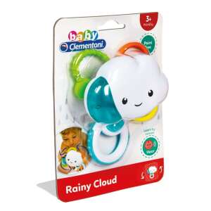 Baby Clementoni Rain Cloud Rattle #white-blue 55050043 Jucarii zornaitoare