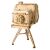 Fakopáncs Wooden 3D Camera Puzzle Model
