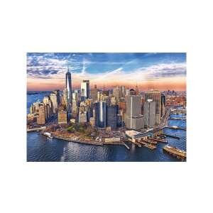 Manhattan, Nowy Jork Cityscape, puzzle 1500 elementów, Trefl Prime UFT - Trefl Puzzle