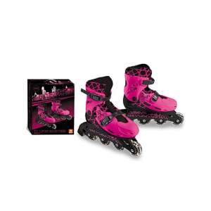 Inline-Skates für Mädchen in Pink und Schwarz, Marke Mondo Toys, Größe 33-36 - Rollschuhlaufen