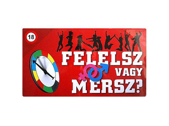 Fahr alebo odvaha spoločenská hra pre dospelých - v maďarskom jazyku