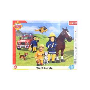 Puzzle Trefl Fireman Sam, 25 elementów, z postaciami Fireman Sam i jego przyjaciół - Trefl Puzzle