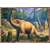 Brachiosaurus dinozaur część puzzli z Trefl Ciekawe dinozaury 4 w 1 puzzle