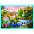 Trefl Dinosaurus puzzle image: Brachiosaurus family in a prehistoric landscape