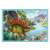 Trefl Dinosaur Puzzle, Stegosaurus in a jungle setting