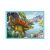 Imagine puzzle Trefl Dinosaurus: Stegosaurus într-un peisaj preistoric
