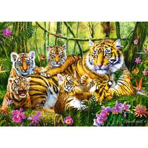Trefl Tigris Familie 1000-teiliges Puzzle, Bild - Puzzle & Rätsel