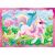 Puzzle Trefl Unicorn, unicorn roz într-o pădure magică