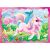 Puzzle Trefl Unicorn, unicorn roz într-o pădure magică