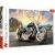 Trefl Motoros Kirakó 500 piece puzzle box featuring a motorcycle design.