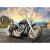 Trefl Motoros Kirakó 500 piece puzzle showcasing a motorcycle design.
